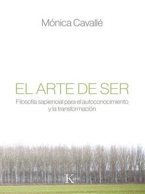 cover image of El arte de ser